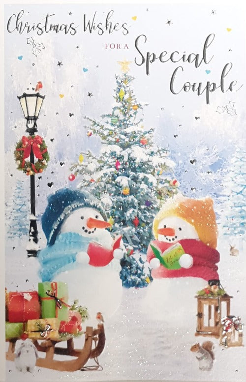 Special Couple Christmas Card