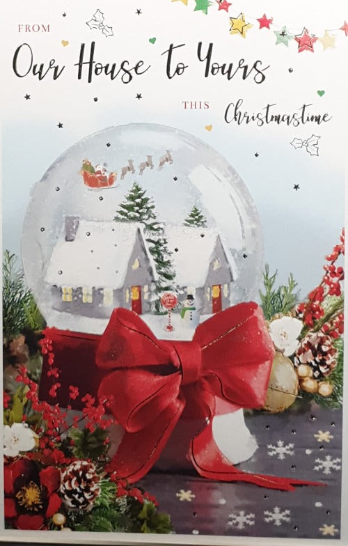Our House To Yours Christmas Card 