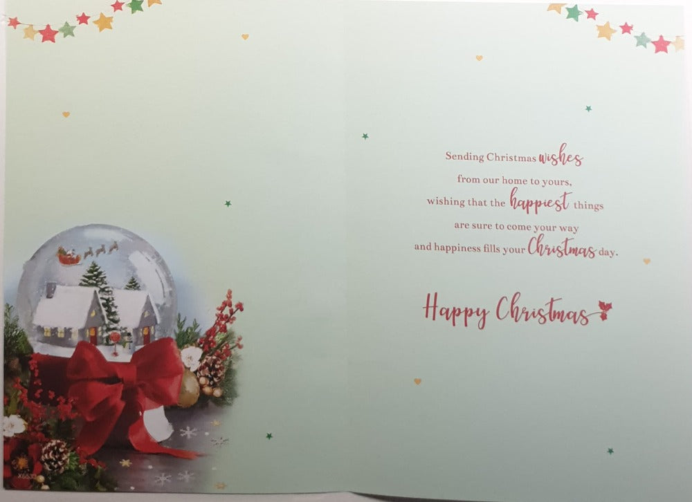 Our House To Yours Christmas Card 