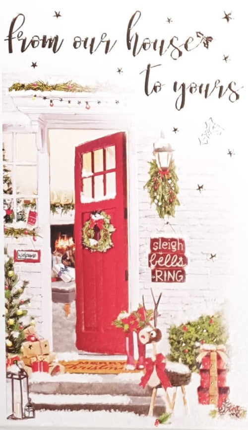 From Our House To Yours Christmas Card