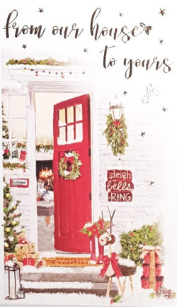 From Our House To Yours Christmas Card
