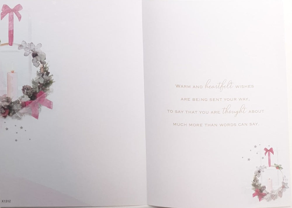 Thinking Of You Christmas Card