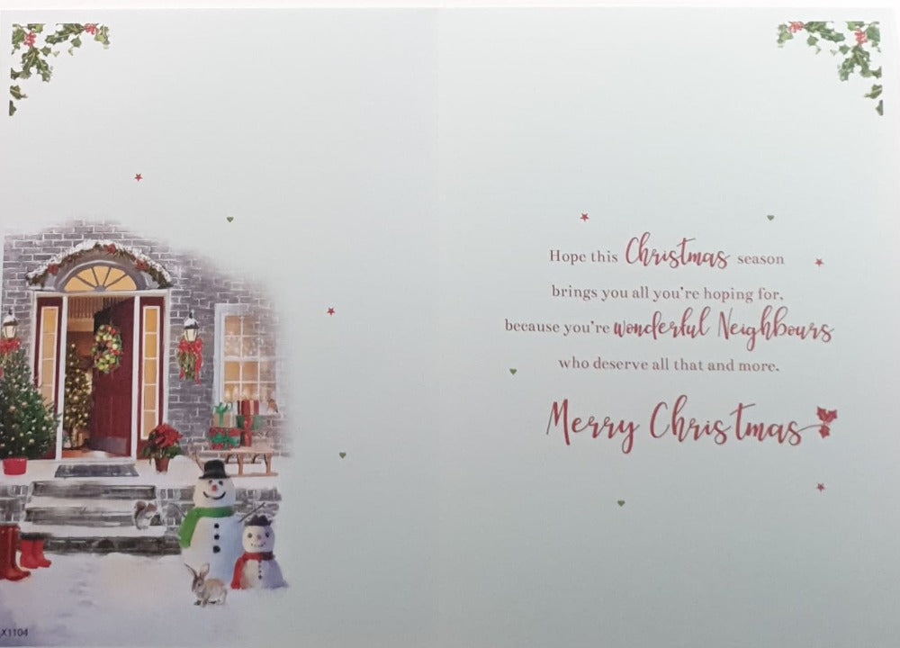 Neighbours Christmas Card