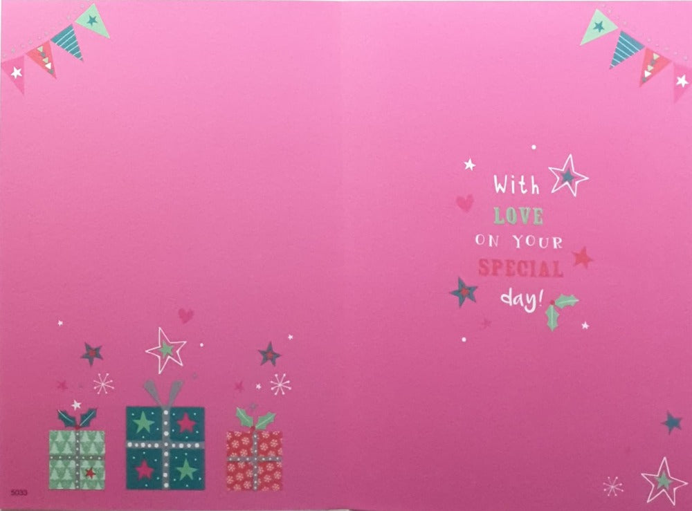 December Birthday Christmas Card