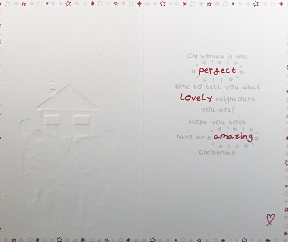 Special Neighbours Christmas Card