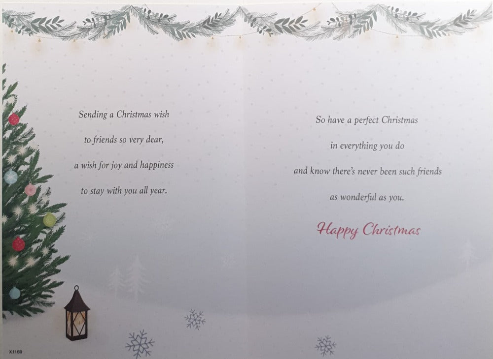 Special Friends Christmas Card