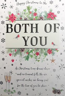 Both Of You Christmas Card 