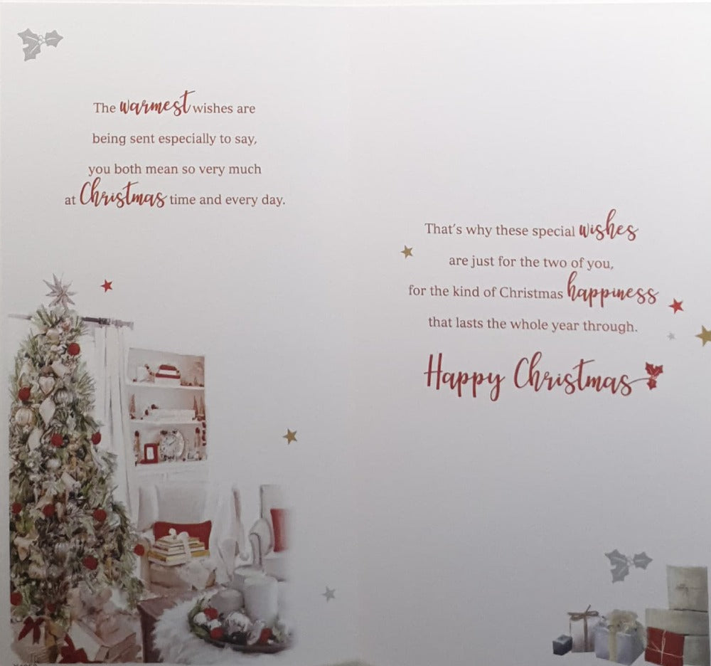 Both Of You Christmas Card