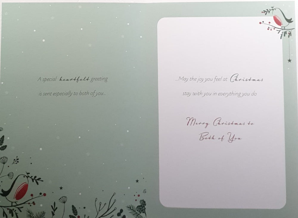 Both Of You Christmas Card
