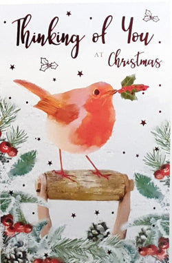 Thinking Of You Christmas Card