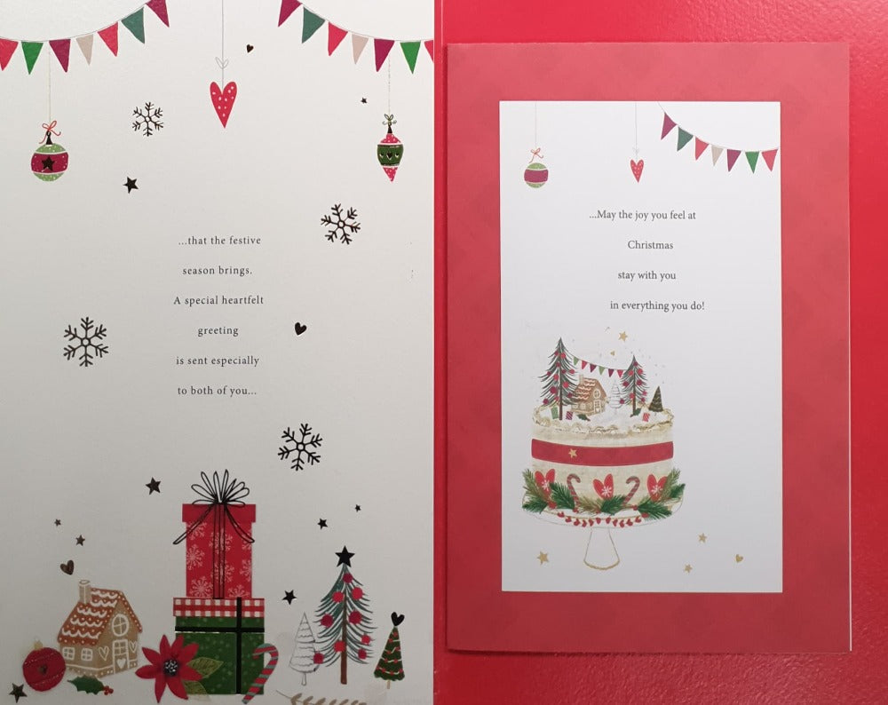 Large Special Couple Christmas Card