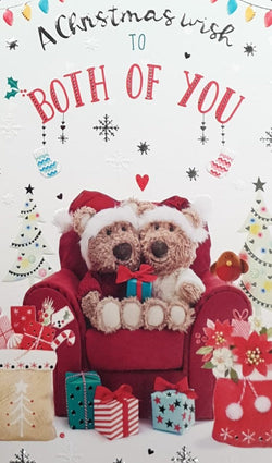 Both Of You Christmas Card