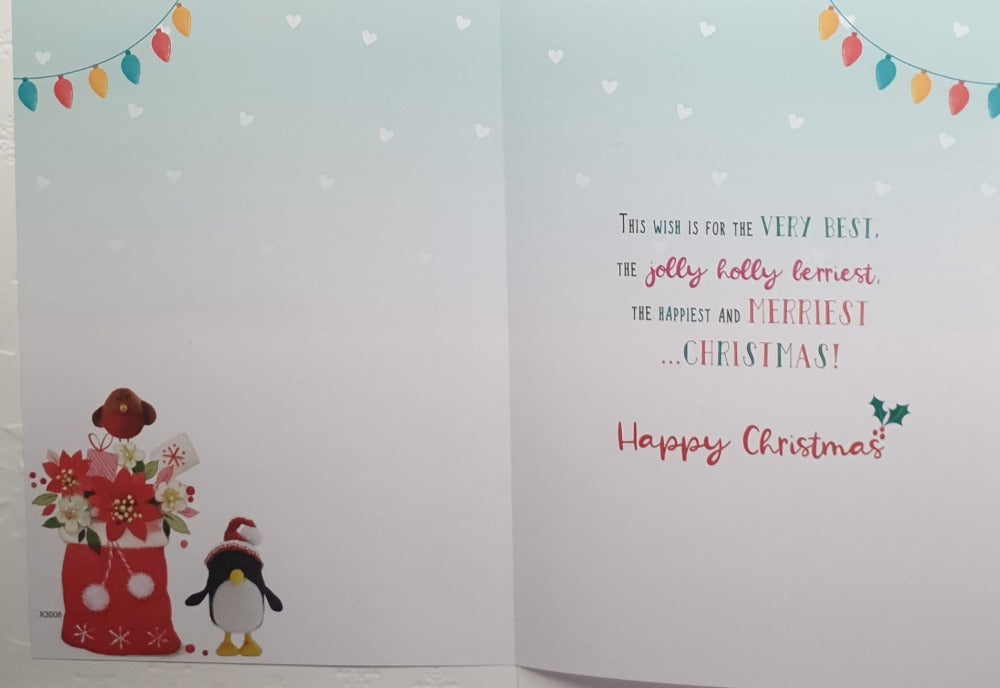 Both Of You Christmas Card