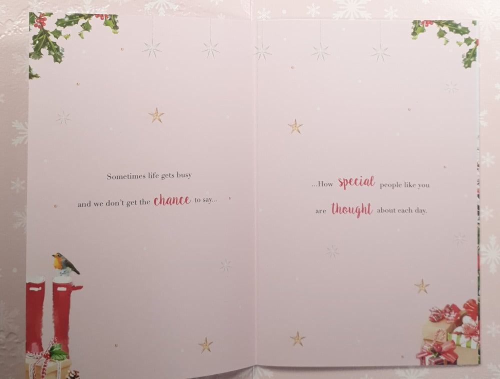 Large Someone Special Christmas Card