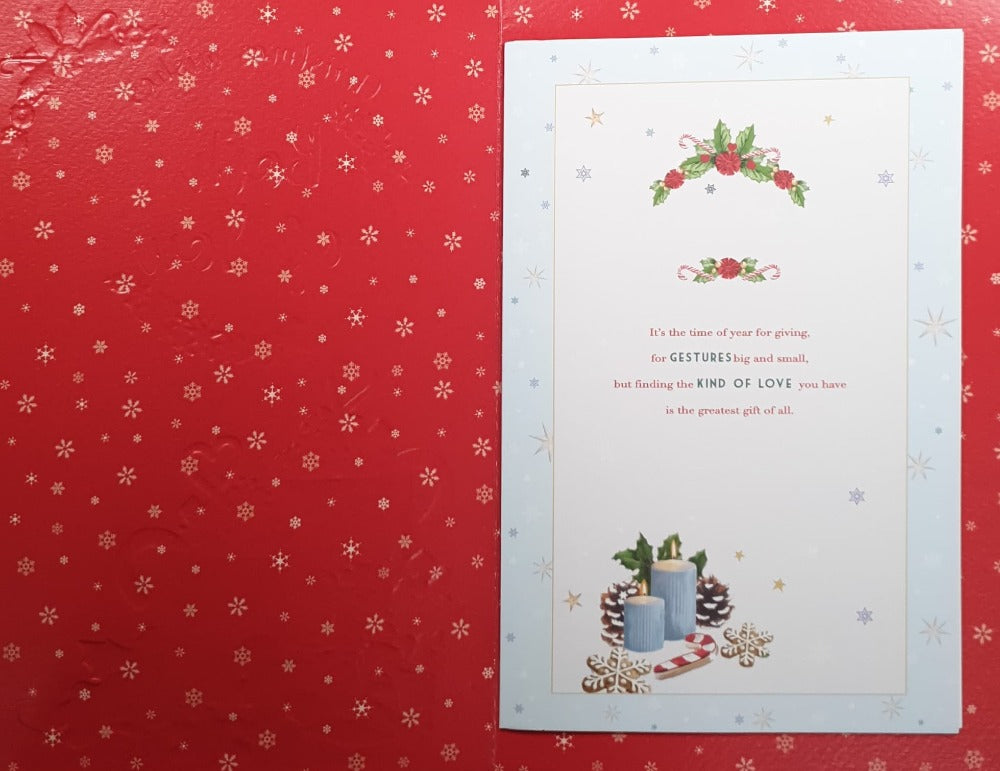 Large Both Of You Christmas Card