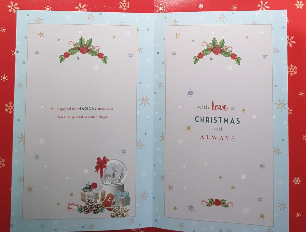 Large One I Love Christmas Card