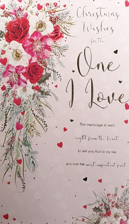 Large One I Love Christmas Card