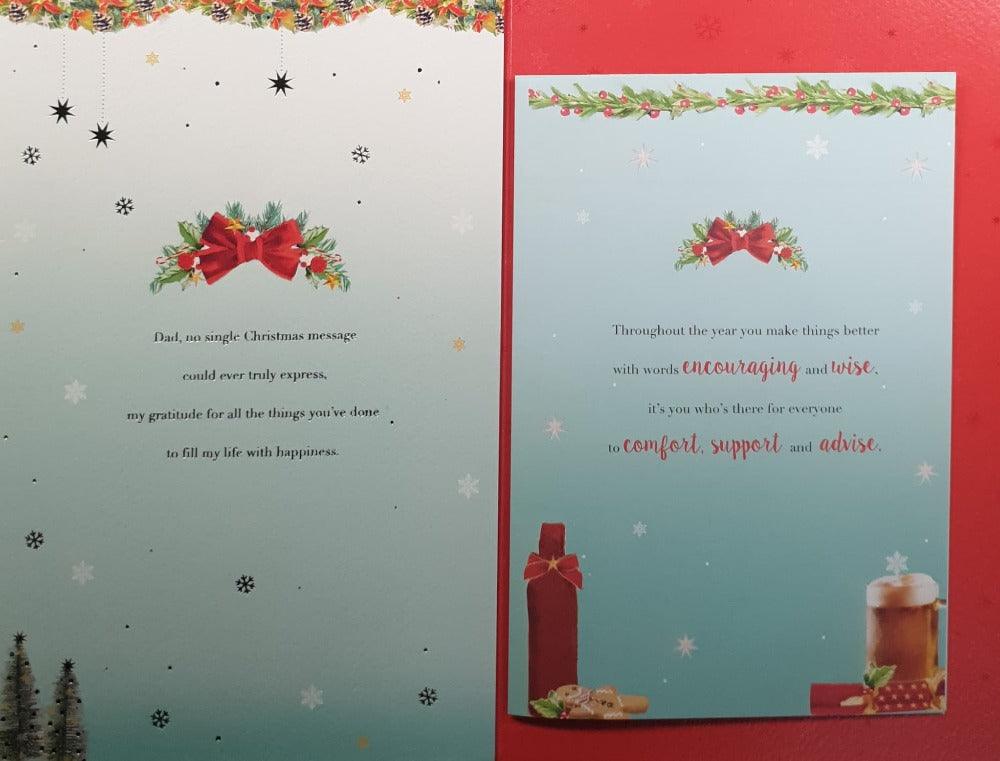 Dad Christmas Card