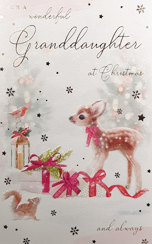 Granddaughter Christmas Card