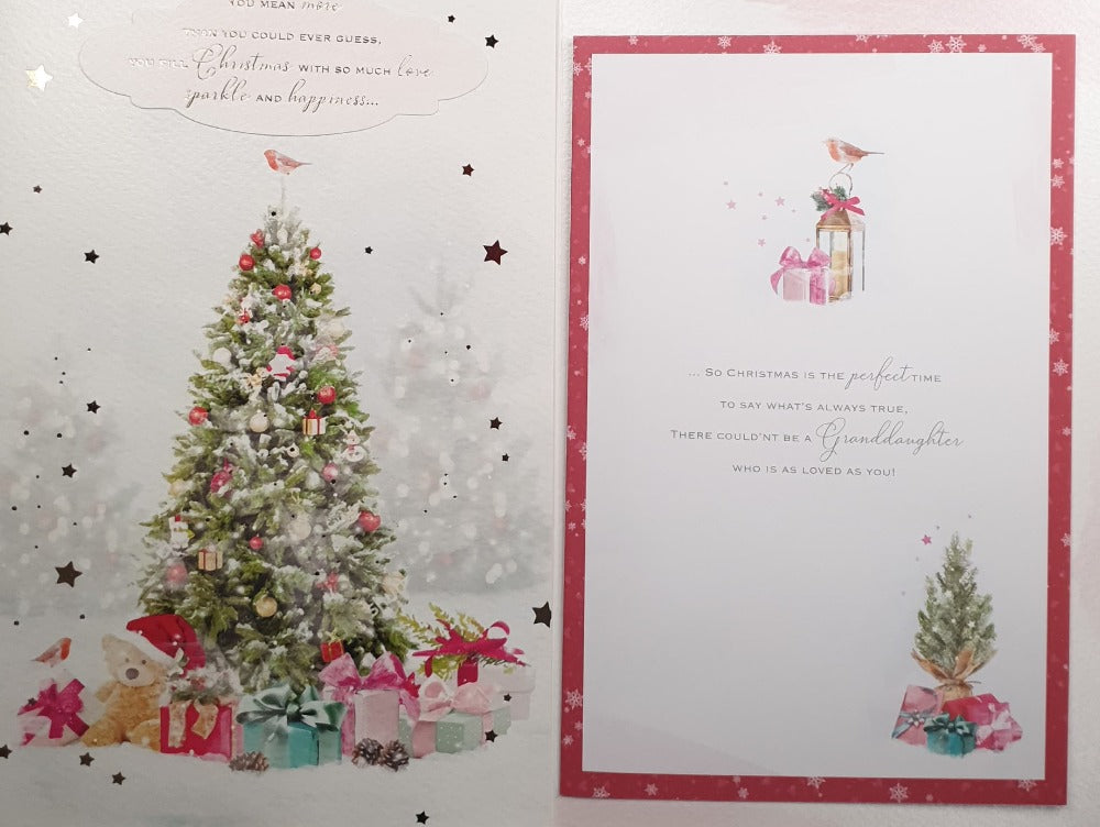 Granddaughter Christmas Card