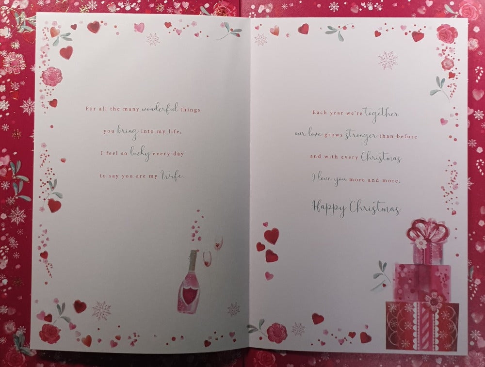 Wife Christmas Card