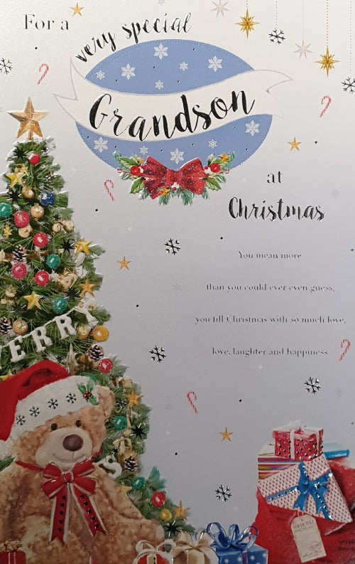 Special Grandson Christmas Card
