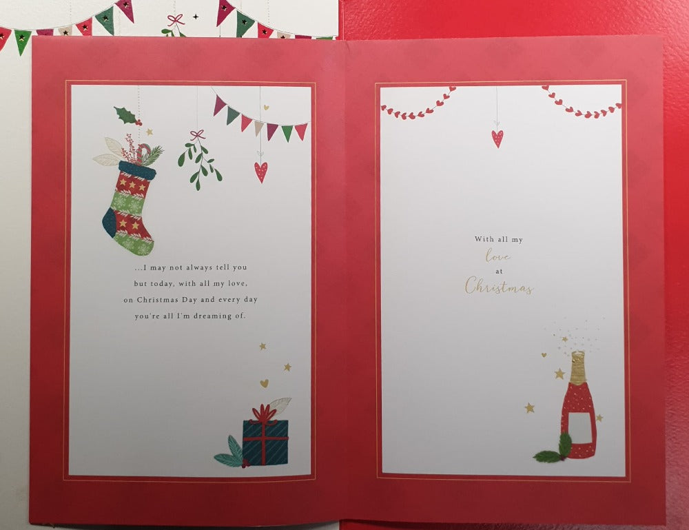 Husband Christmas Card