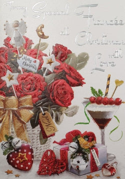 Special Fiancee Christmas Card