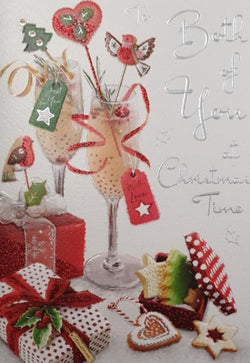 Both Of You Christmas Card