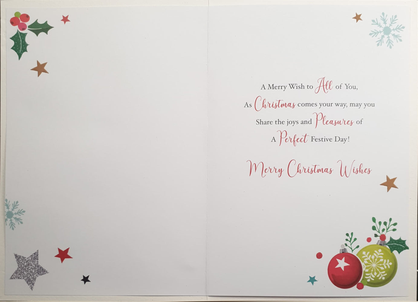 To All Of You Christmas Card - Cat & Dogs With Gifts