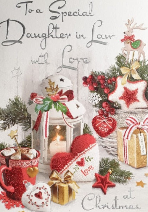 Special Daughter In Law Christmas Card