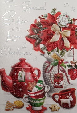 Special Sister In Law Christmas Card