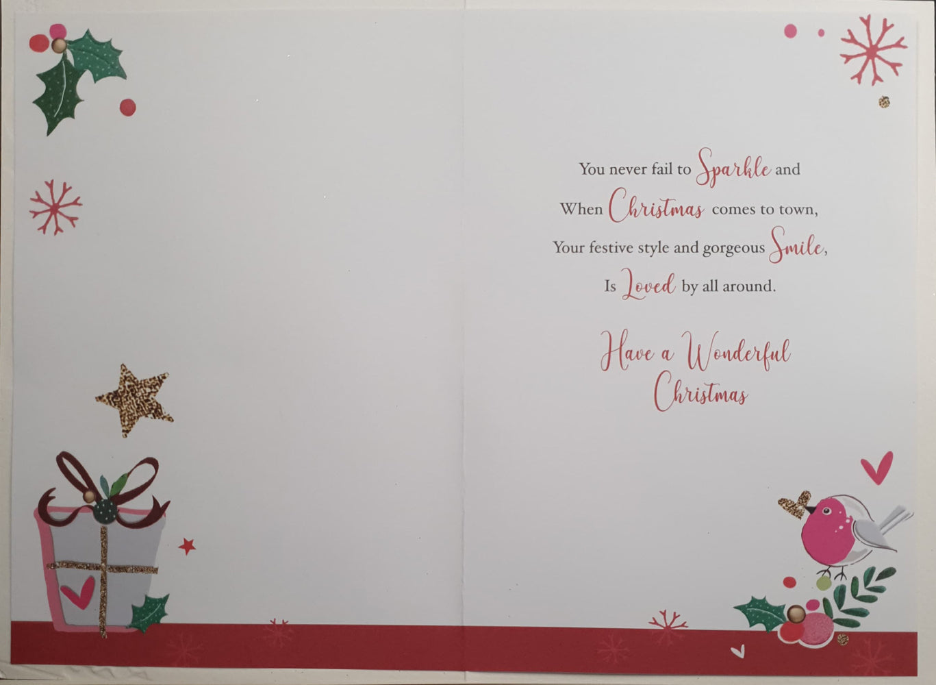 Special Daughter Christmas Card - Lots Of Wine Glass