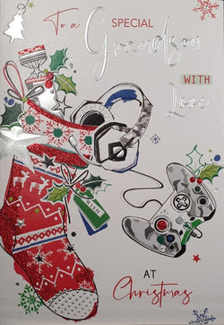 Special Grandson Christmas Card