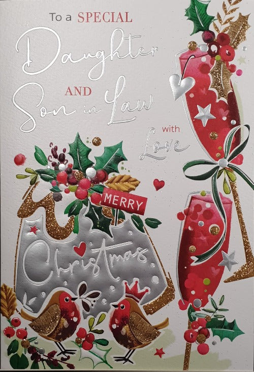 Special Daughter And Son In Law Christmas Card