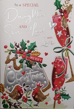Special Daughter And Son In Law Christmas Card