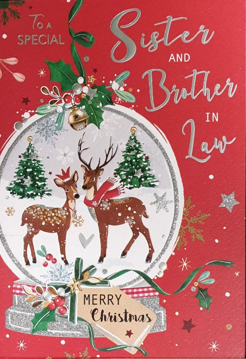 Special Sister And Brother In Law Christmas Card