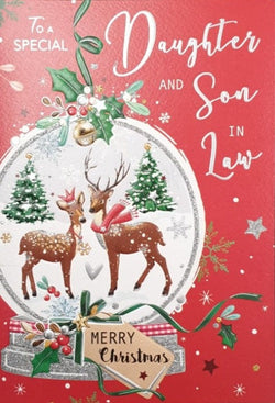 Special Daughter And Son In Law Christmas Card