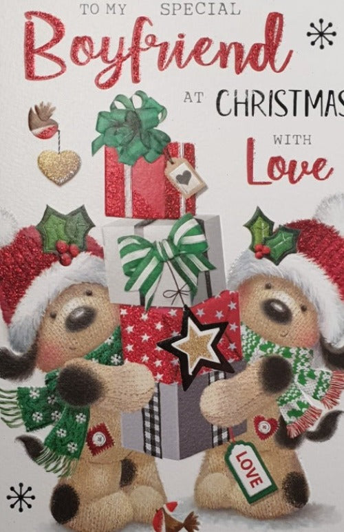 Special Boyfriend Christmas Card
