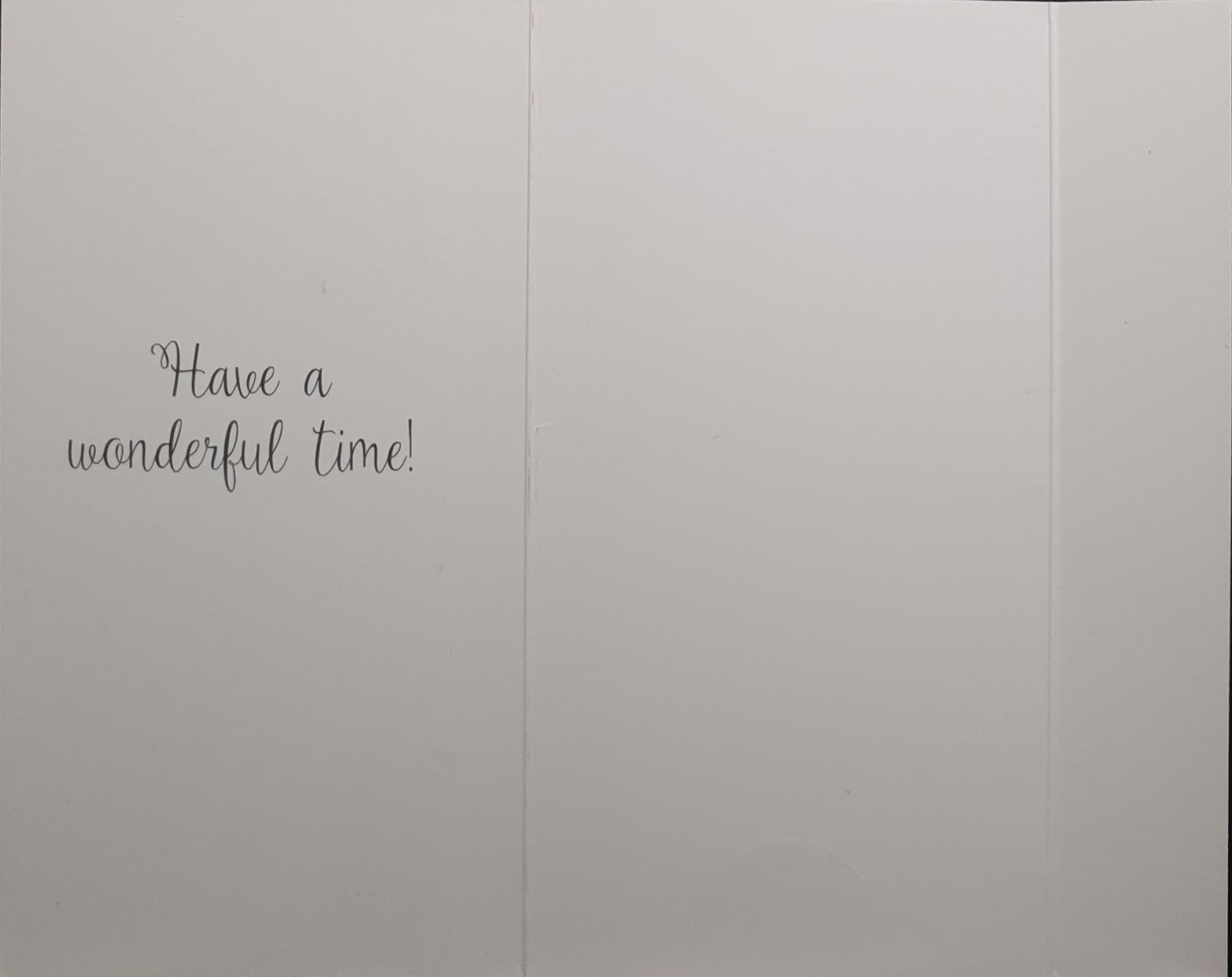 Money Wallet Christmas Card - Merry Christmas / Children Playing in Snow