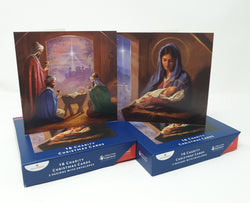 Charity Christmas Cards  - Box of 16 / Temple Street - Mary Holding Jesus