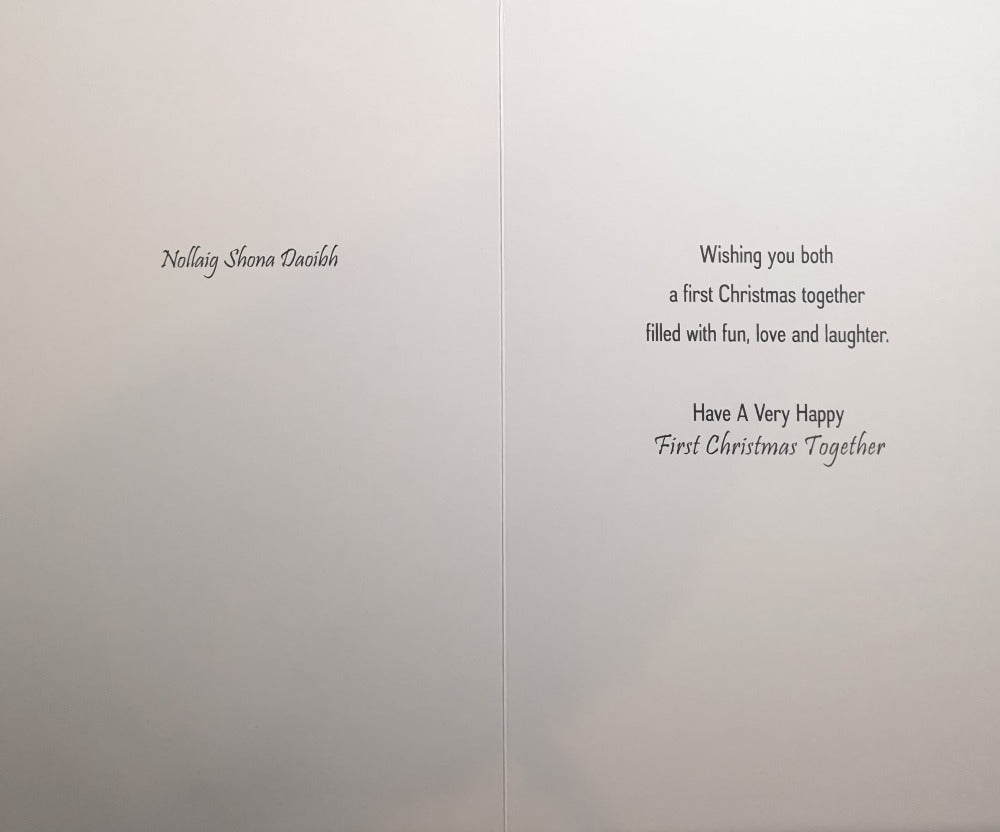 Special First Christmas Card