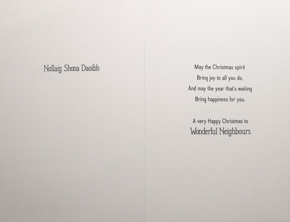 Neighbours Christmas Card