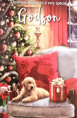 Special Godson Christmas Card