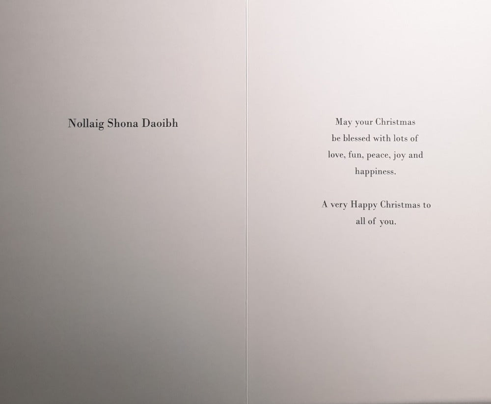 Special Daughter Son In Law And Family Christmas Card