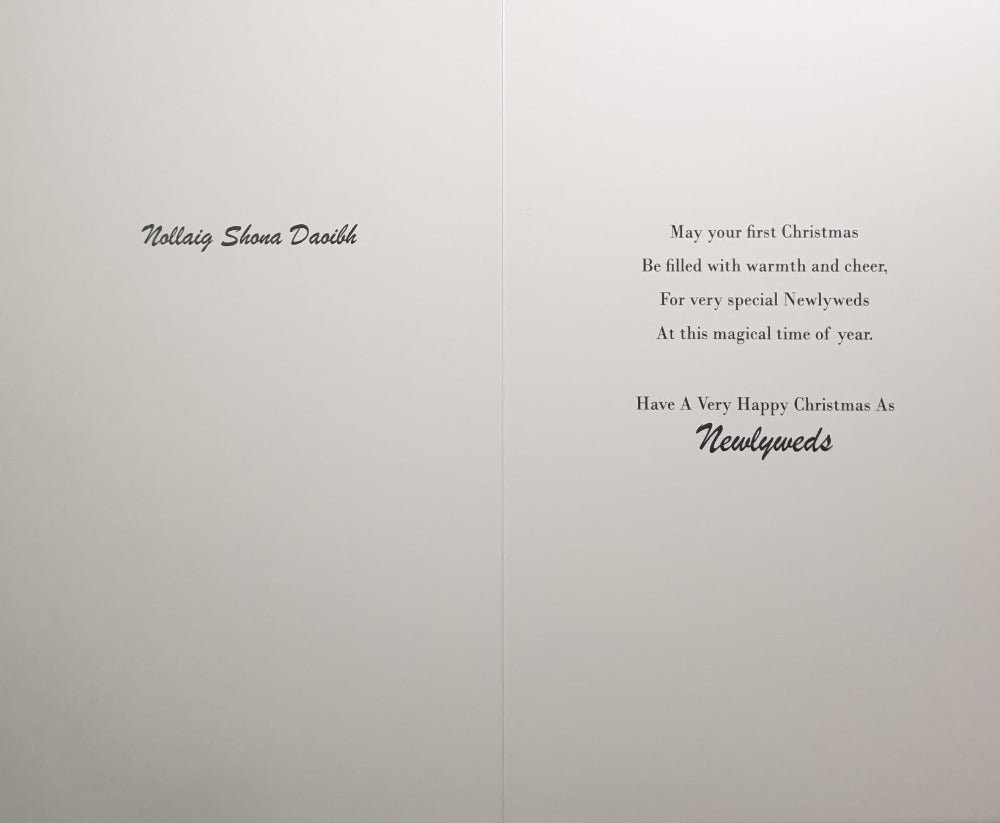 First Wedding Christmas Card