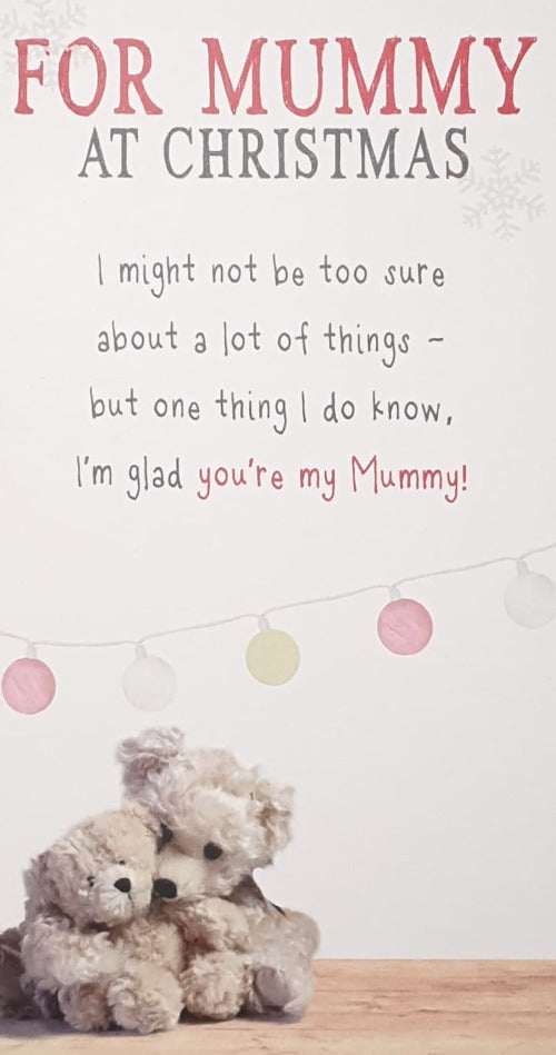 Mummy Christmas Card