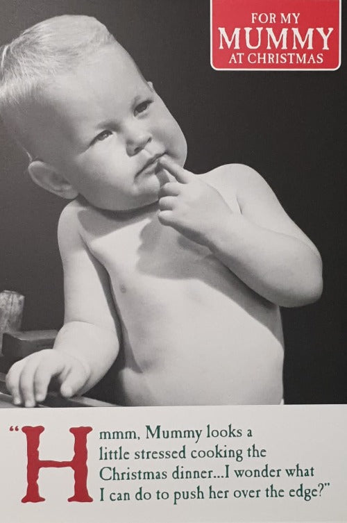 Mummy Christmas Card