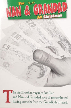 Nan And Grandad Christmas Card