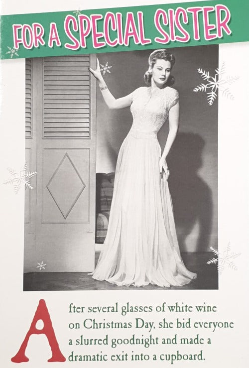 Sister Christmas Card